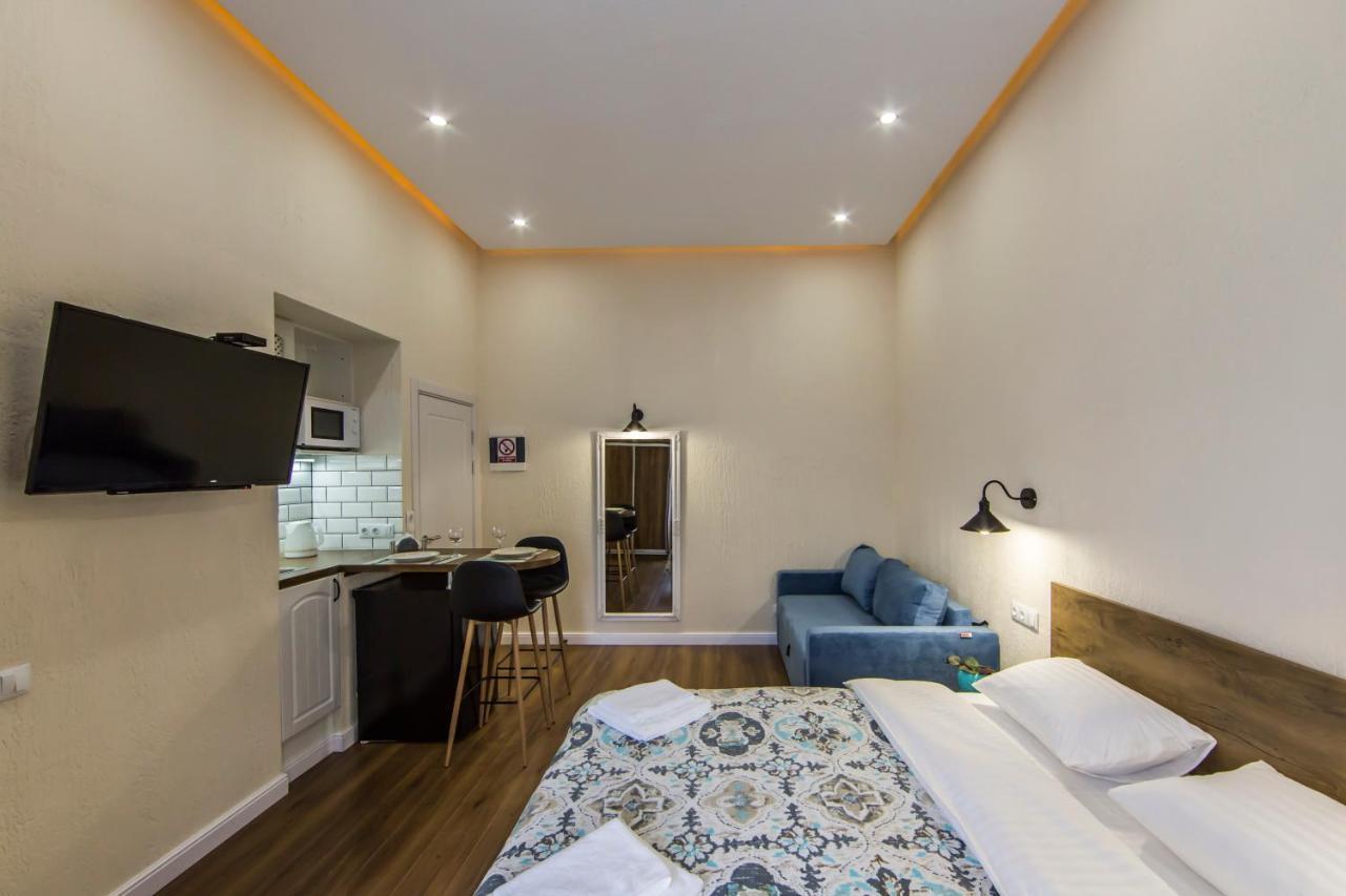 Kyiv City Loft Apart Hotel ภายนอก รูปภาพ