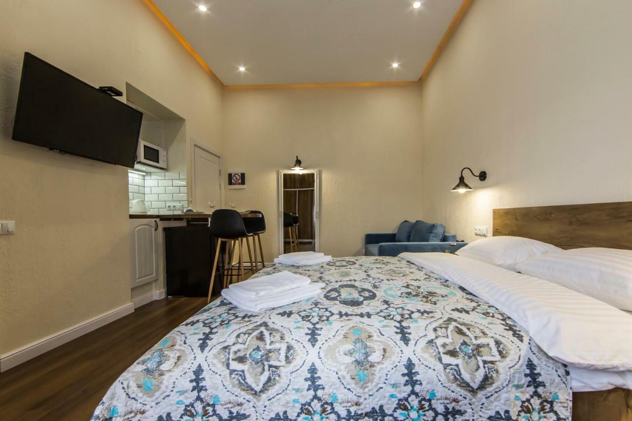 Kyiv City Loft Apart Hotel ภายนอก รูปภาพ